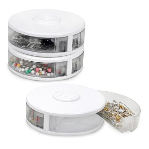 Small Notions Organizer - Clear Plastic Organizer for Sewing, Embroidery,