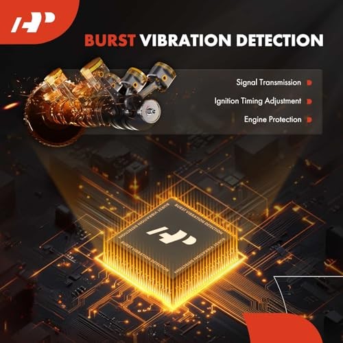 Ignition Knock Detonation Sensor Compatible with Jaguar S-Type 2003-2005,