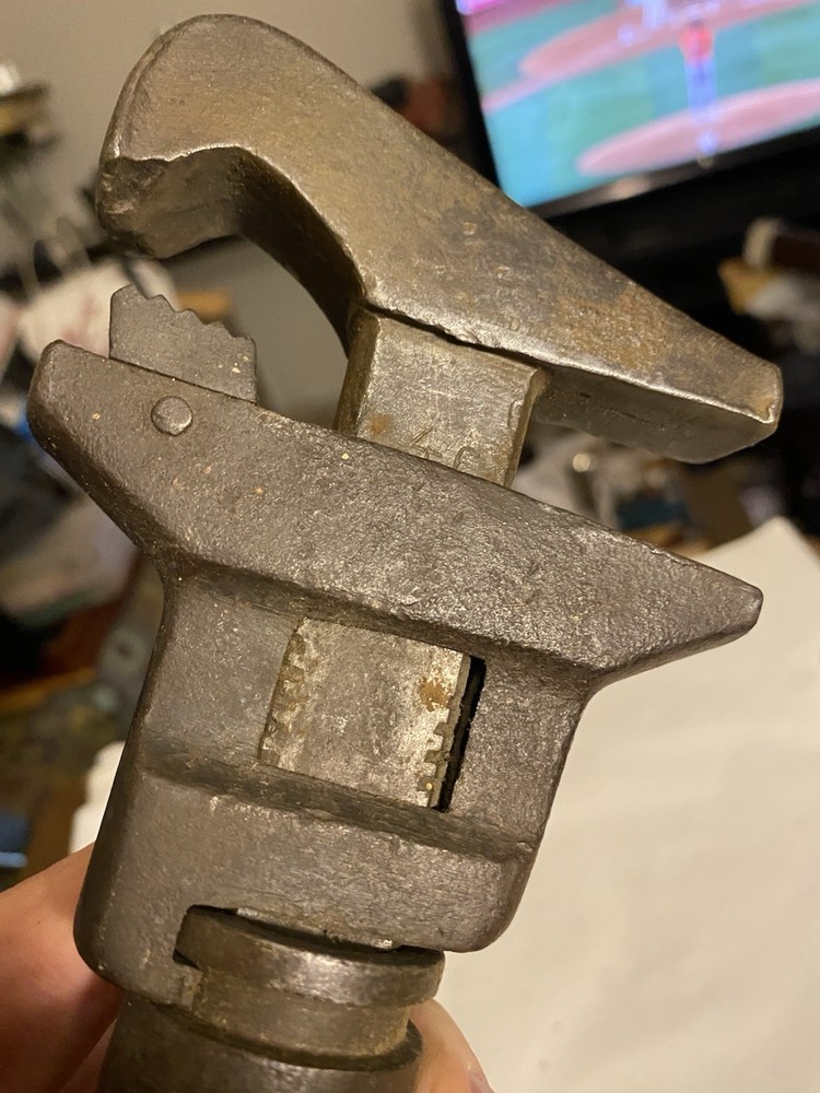 Vintage Monkey Wrench - Bemis & Call H&T Double Jawed Parrot/ Eagle Beak Monkey