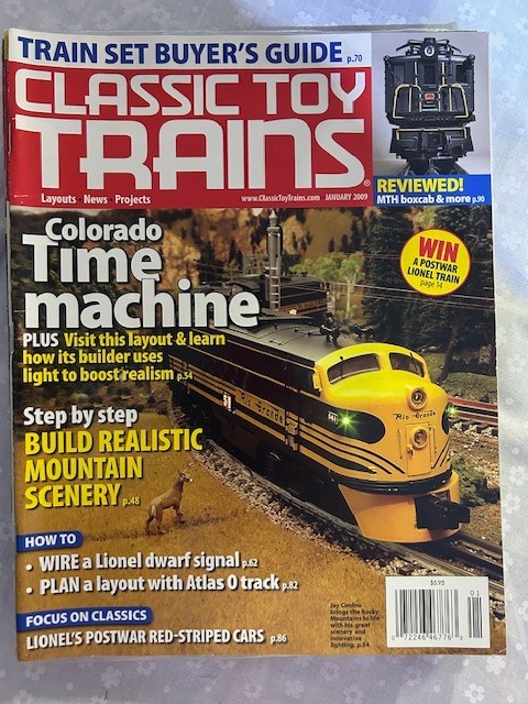 Classic Toy Trains Magazine 2009