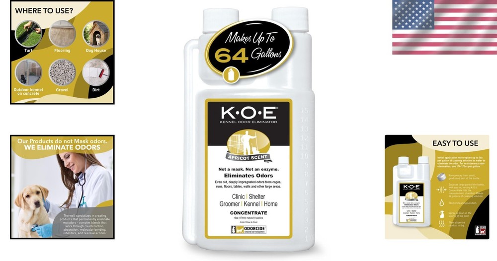 Professional Strength K.O.E. Odor Eliminator - 16 oz Bottle