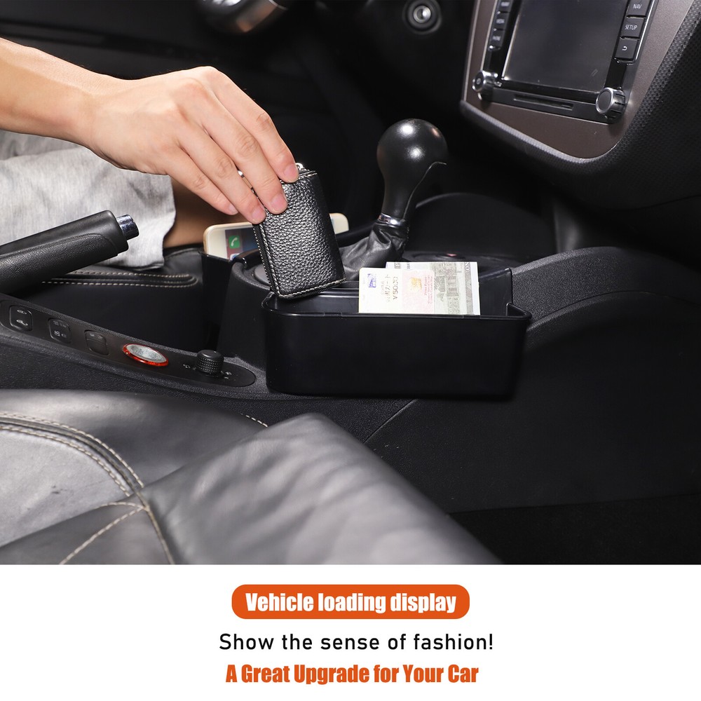 Gear Shift Console Both Side Storage Box Tray For Seat Leon 2008-2012