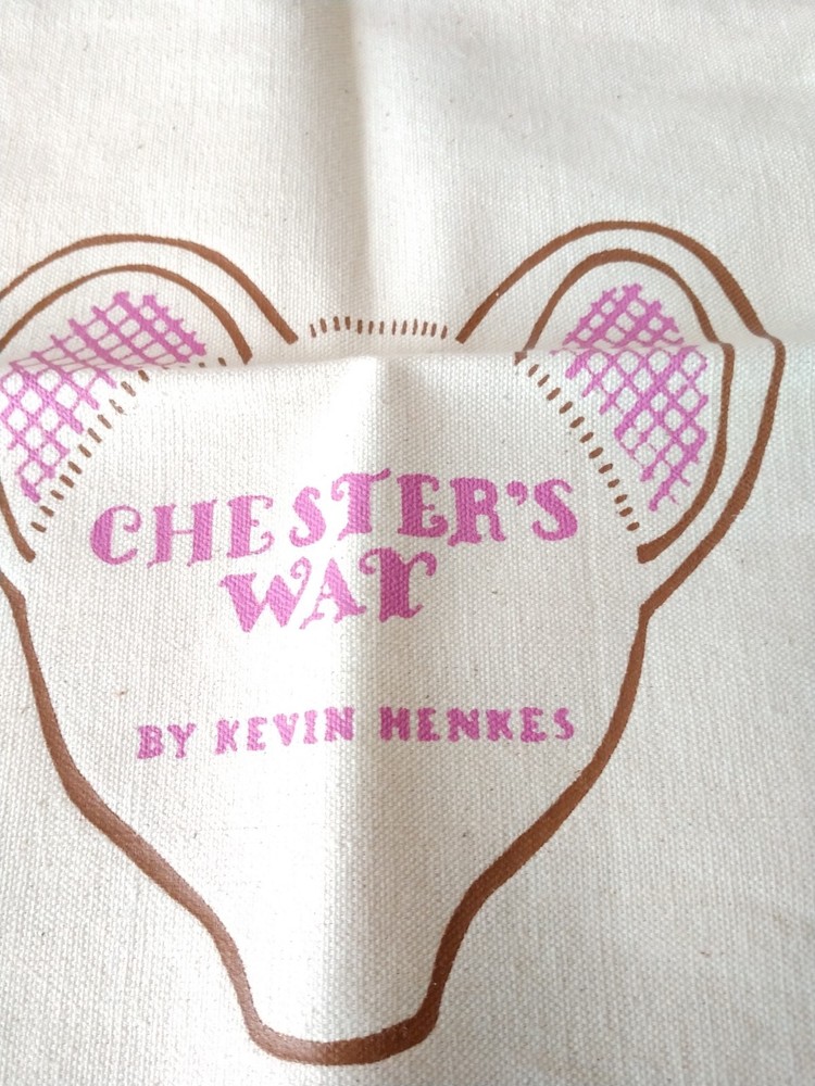 Chester's Way Drawstring Bag Advertising Kevin Henkes SMALL EMPTY