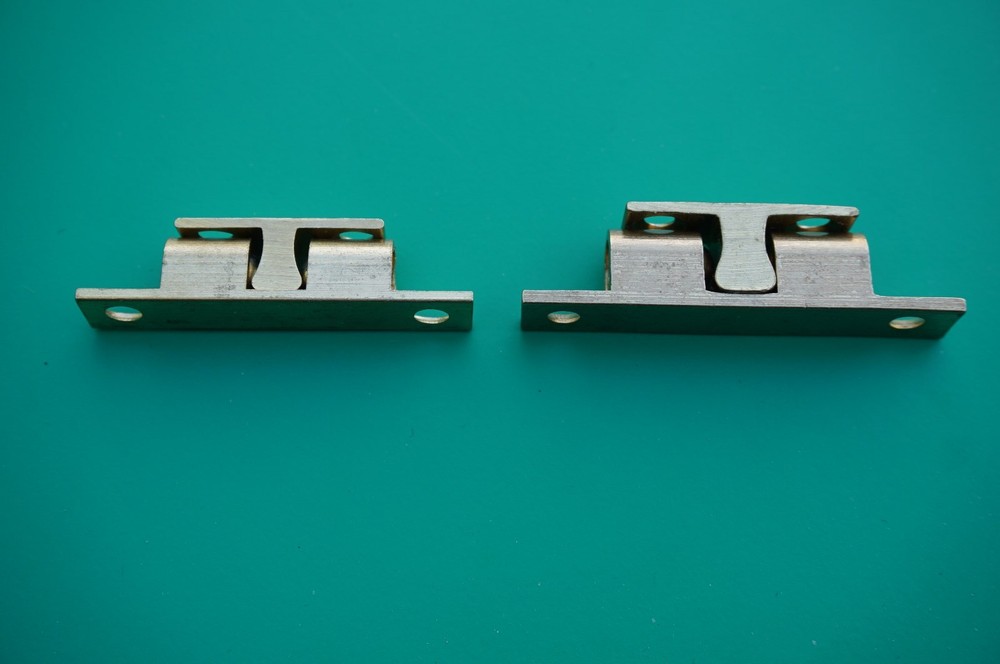 2 SIZES LATCH ADJUSTABLE BALL BEARINGS LATCH 1 11/16 + 1 7/8 SOLID BRASS