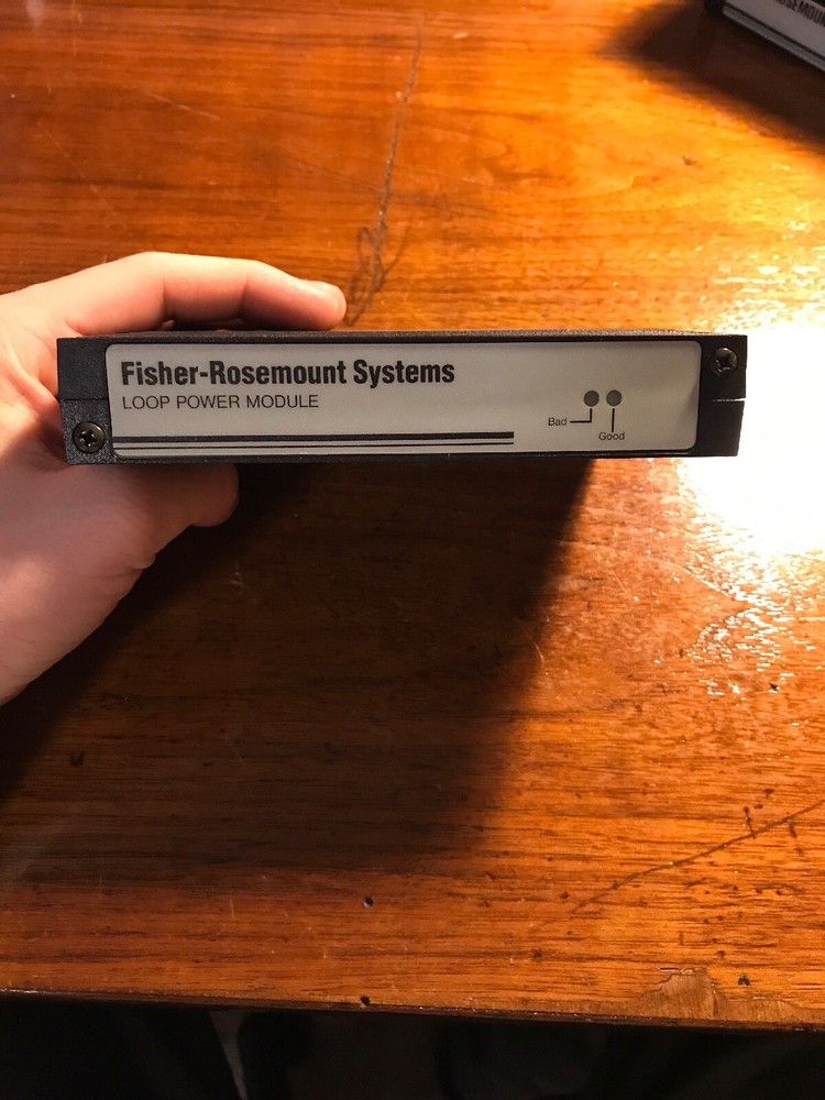 USED FISHER ROSEMOUNT 01984-4398-0001 LOOP POWER MODULE Rev B/B