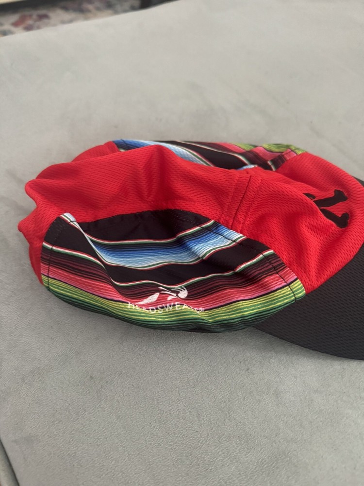 Headsweats 5 Panel Clip Back Hat Bigfoot Rainbow