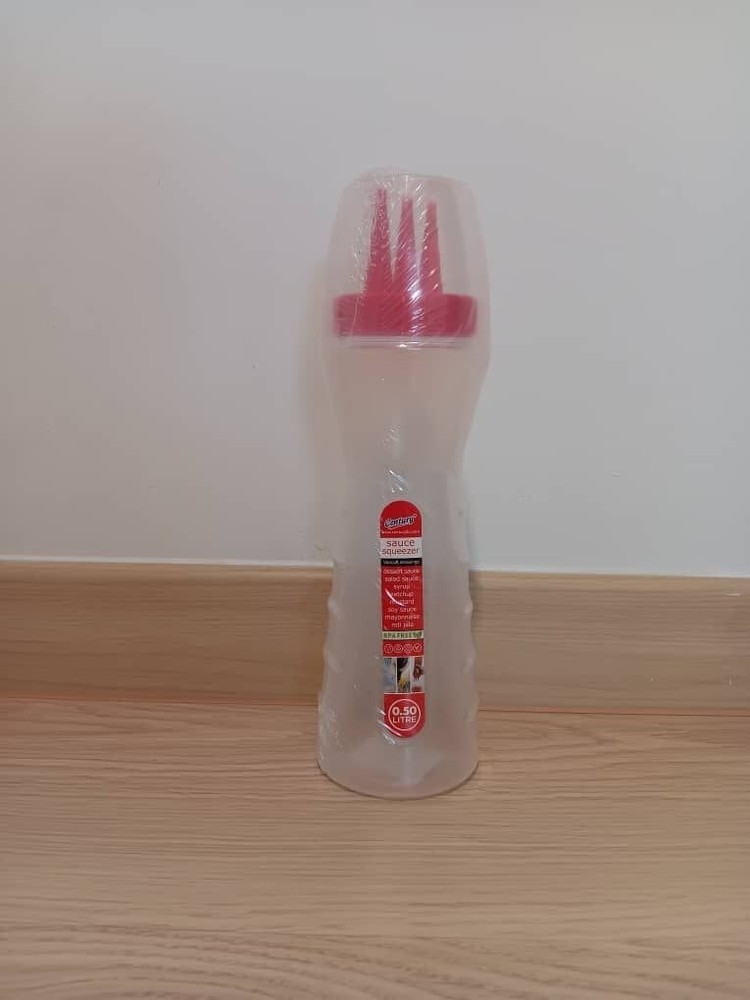 Sauce Dispenser With 3 Muzzle Food Safe Even Spread With Lid