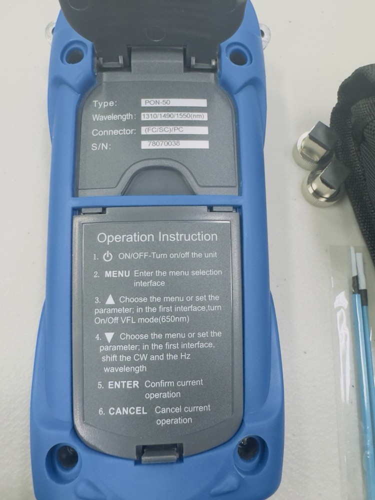 Jonard Tools PON-50 Passive Optical Network Power Meter