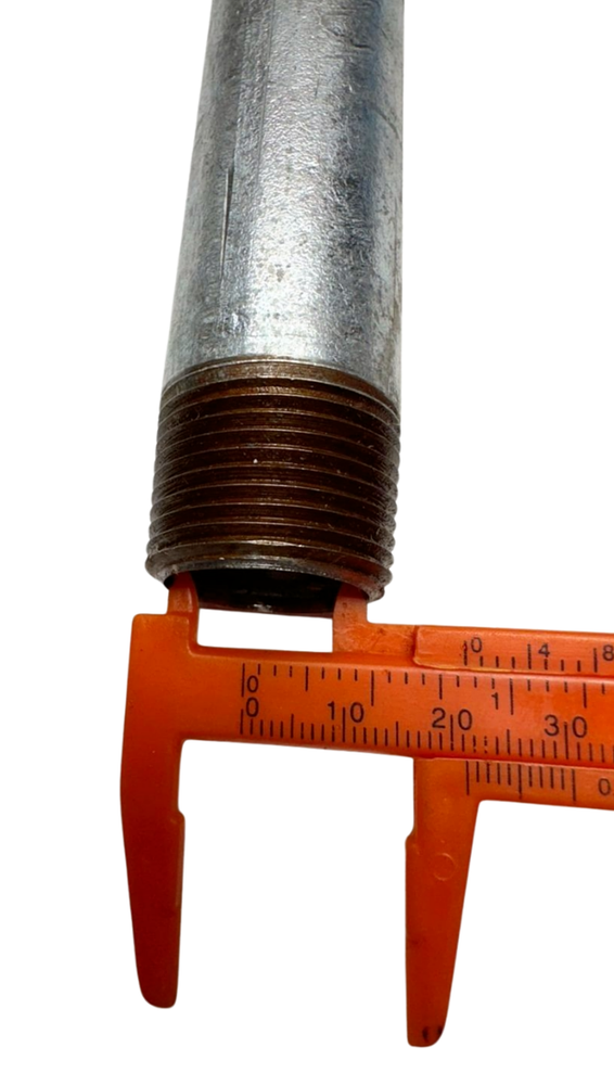 Threaded Pipe Nipple 3/4" x 4” Long **Free Shipping**