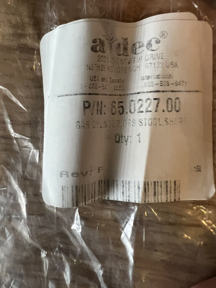 Adec Dental Stool Cylinder