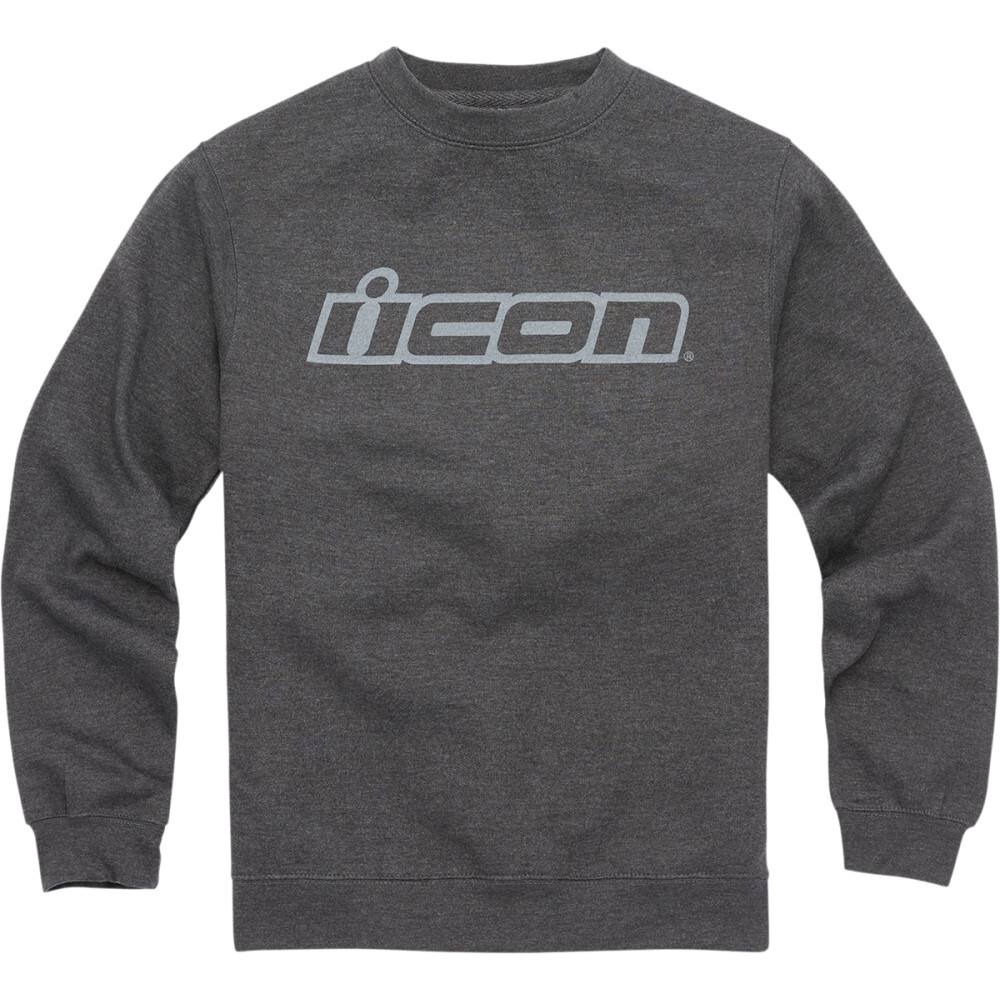 Icon ICON Slant Crewneck Sweatshirt - Gray | Medium