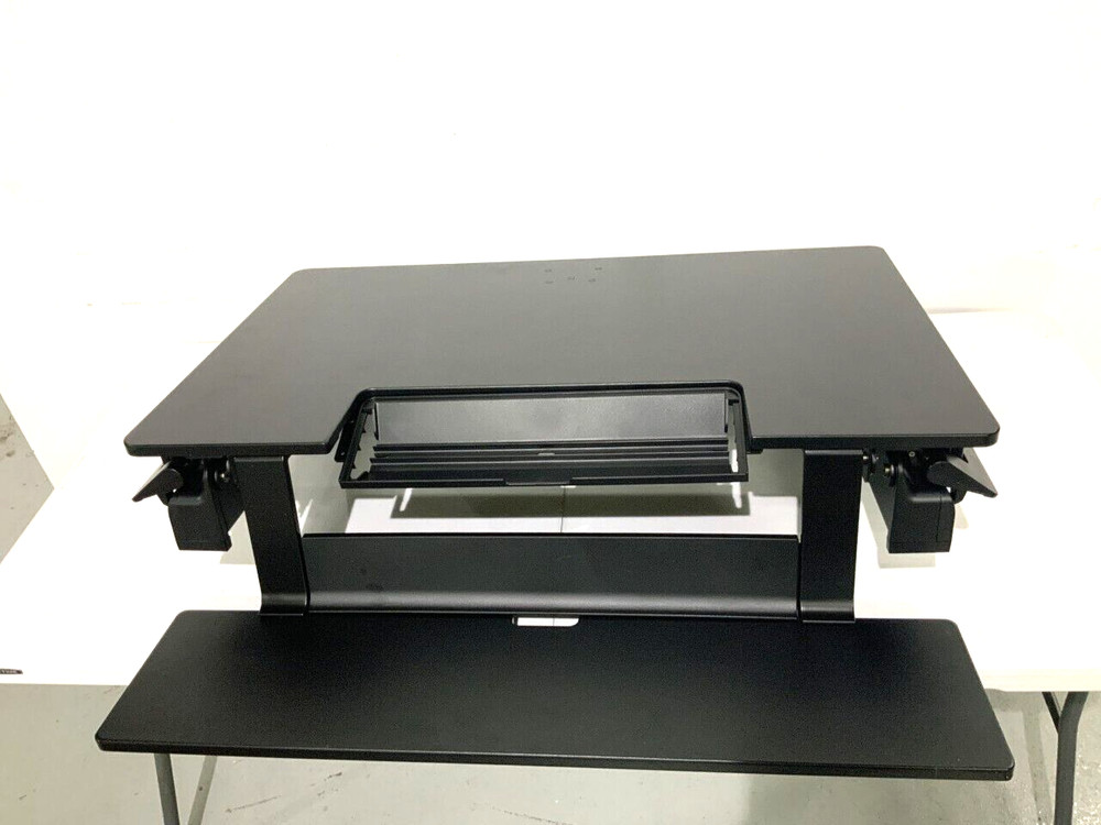 Ergotron WorkFit-TLE Sit-Stand Adjustable Workstation (33-444-921) - Black ✅❤️️✅
