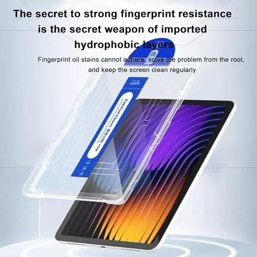 for OnePlus Pad 3 13.2 inch Screen Protector with De-Bubble Card,9H Hardness,