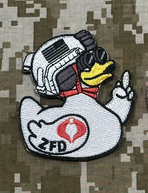 ZFD D.I. Ducks “Storm Shadow” And “Chuckles” Patches