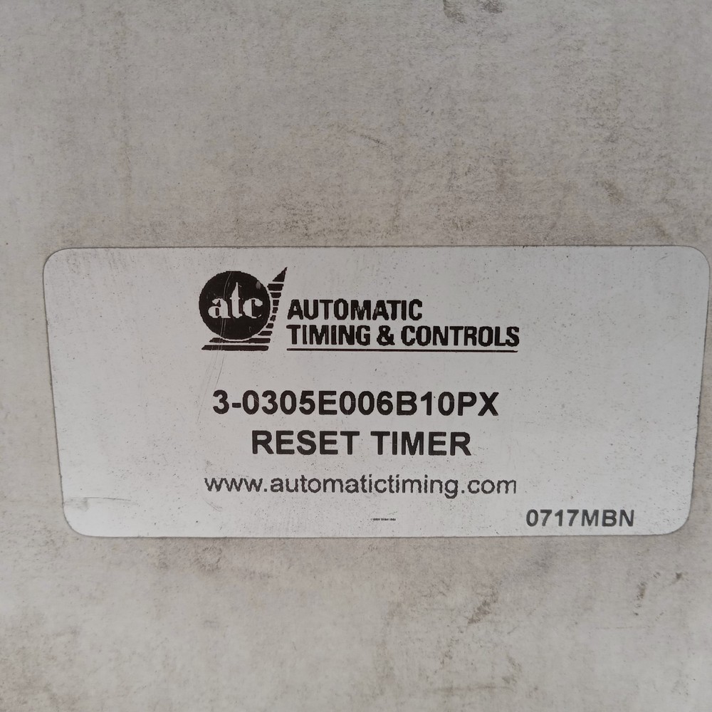 ATC 3-0305E006B10PX Reset Timer