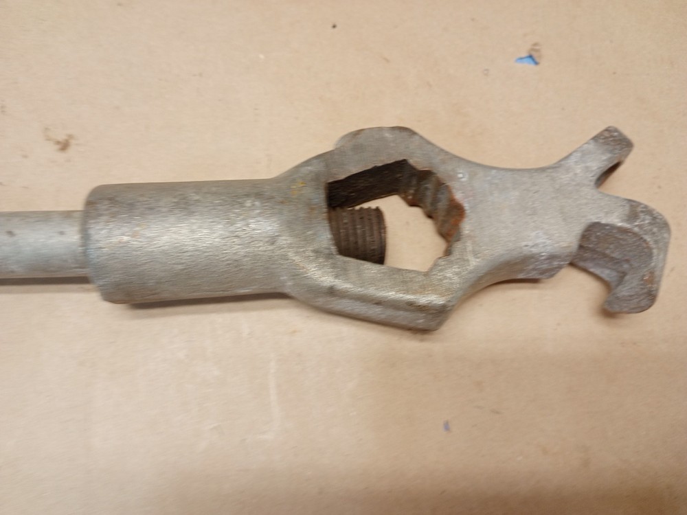 Adjustable Combination Hydrant Spanner Wrench Steel