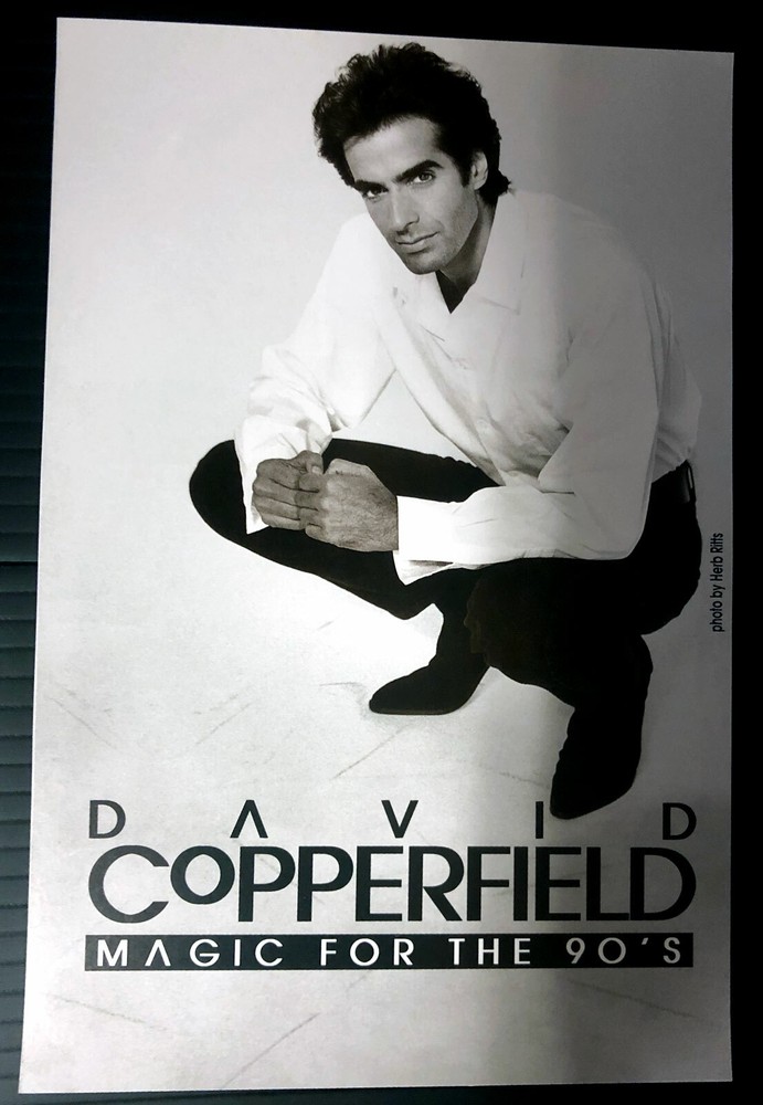 Original David Copperfield Magic For The 90's Flyer