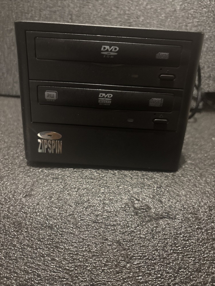 Zipspin CD & DVD Duplicator - DVD Master-WM P/N 22213 Tested Powers On