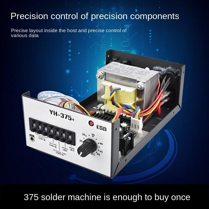 60w Internal Heating Automatic Tinning Machine Automatic Welding Equipment 375C