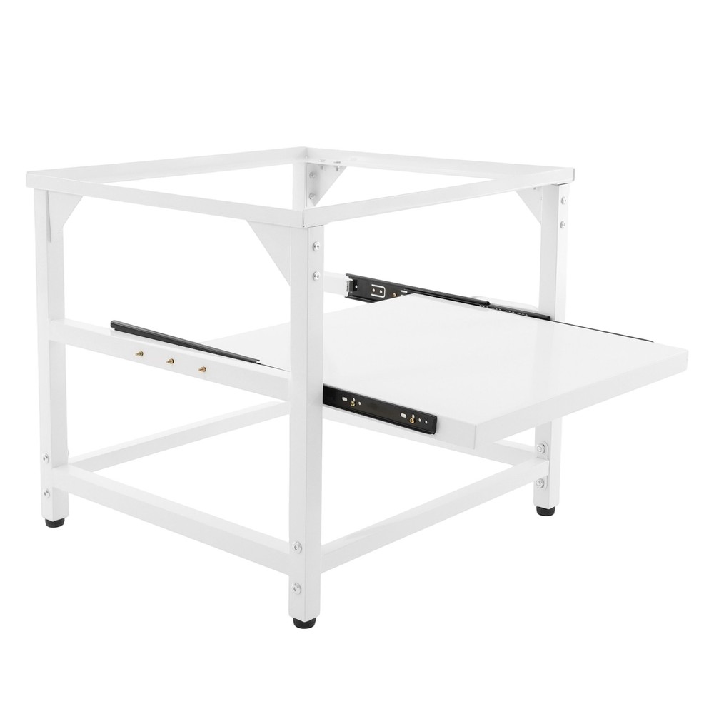 Modern Washing Machine Base Stand with Shelf - Sturdy & Stylish Support