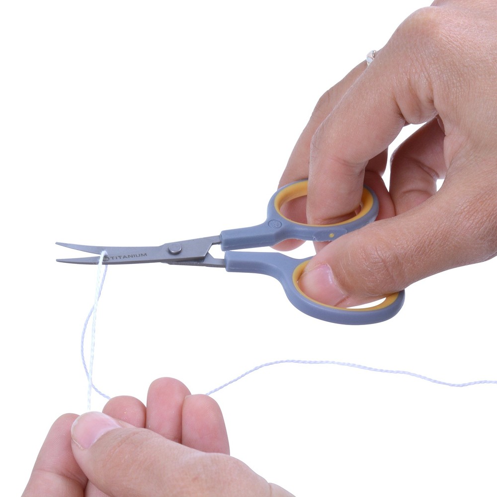 Embroidery Scissors tool 4-Inch Curved handle sewing Hand Tool