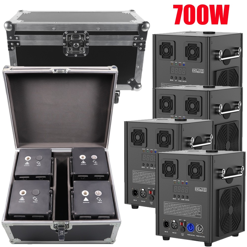 Large Cold Spark Firework Machine 700W Stage Effect DMX Machine Party Disco Case