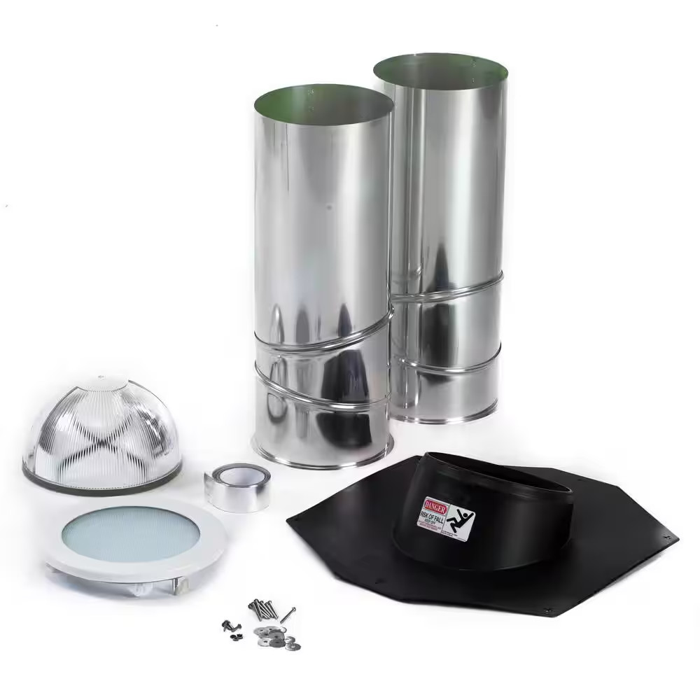 10 In. Tubular Skylight with Seamless Composite Flashing
