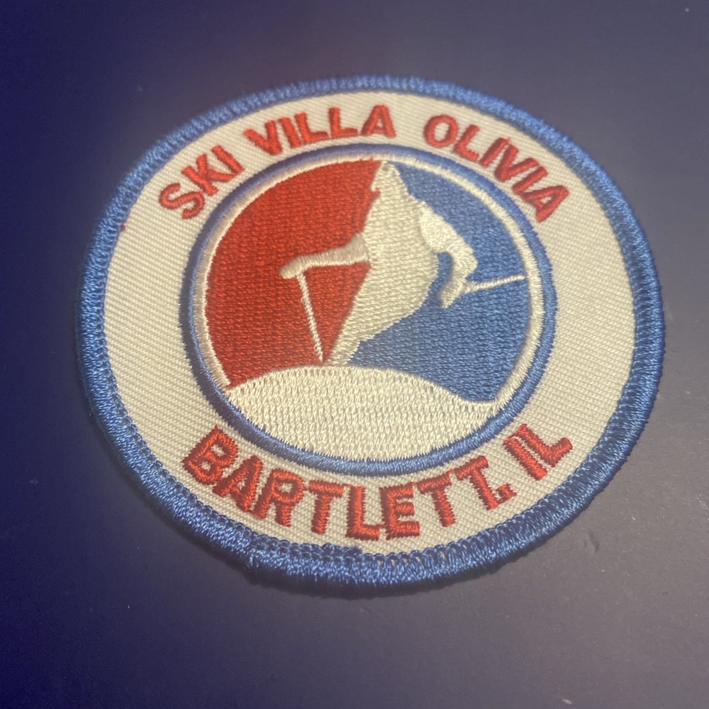 SKI VILLA OLIVIA Bartlett Illinois Iron On Patch