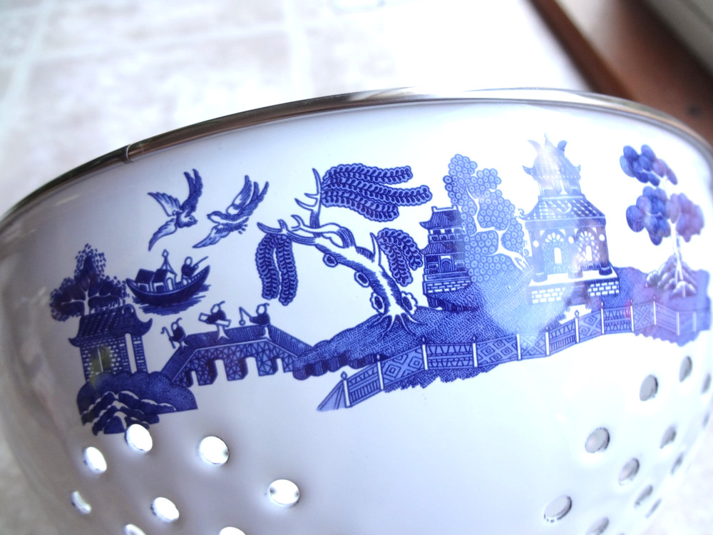 Enamel Colander Strainer