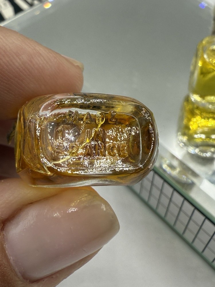 Lot of 3 MICRO Mini Cabochard de GRES Paris TINY Micro Vintage Miniature Perfume