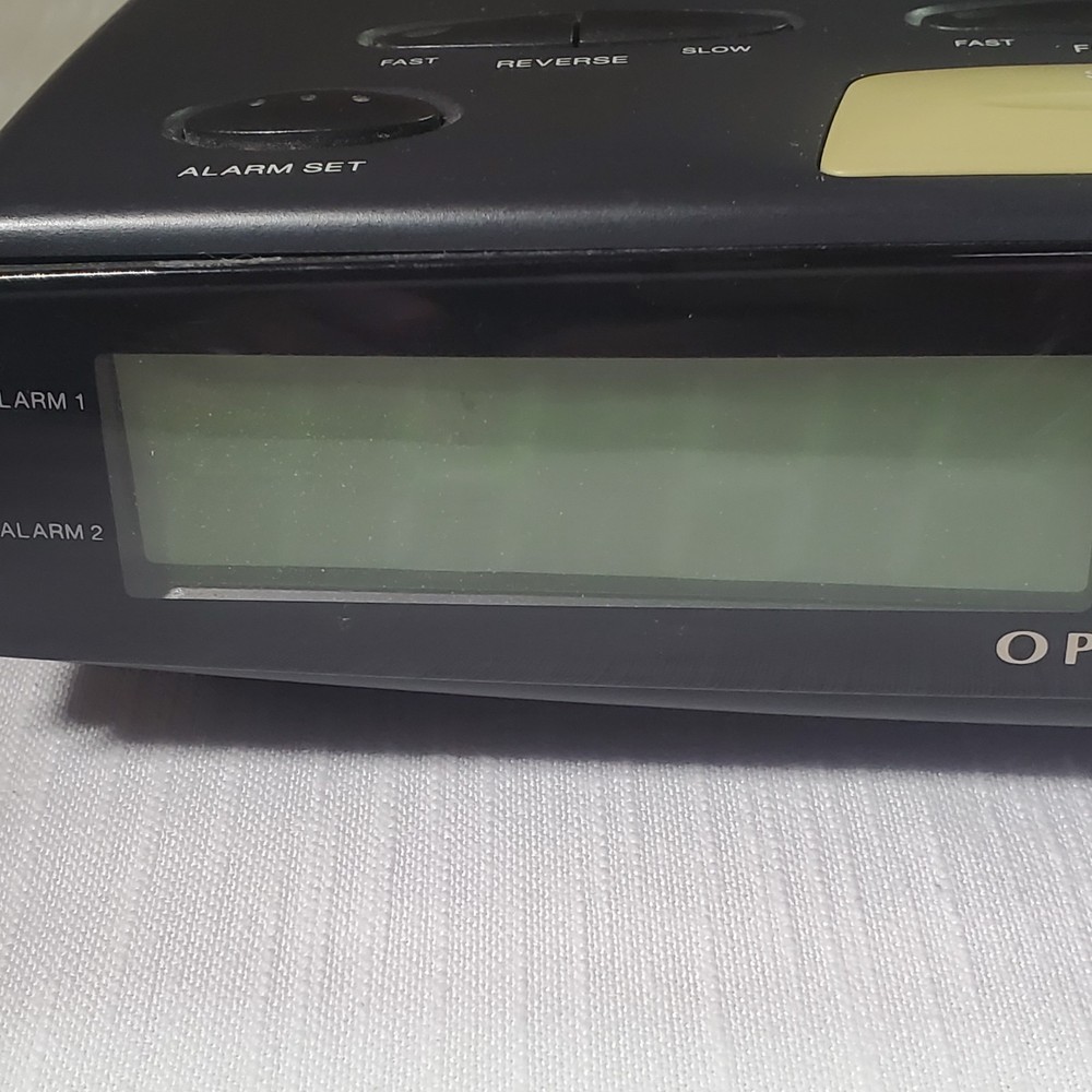 Optimus Alarm Clock Model CR-320