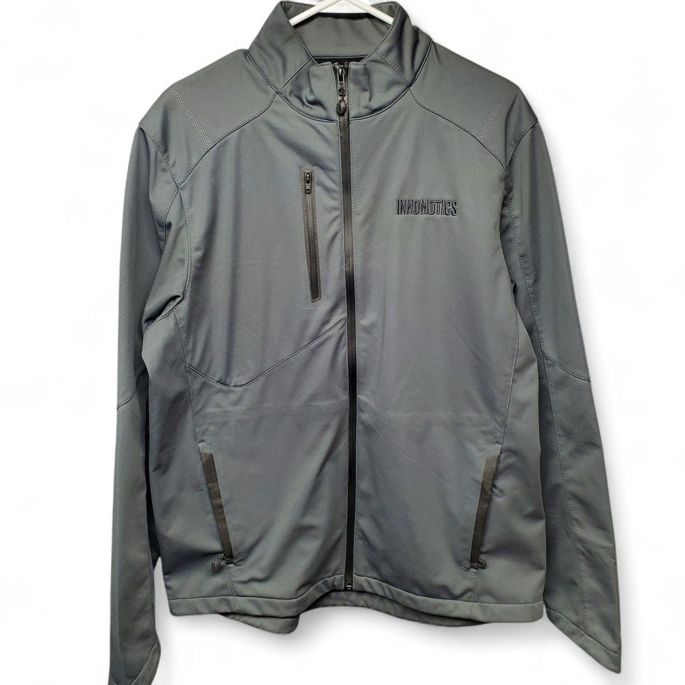 OGIO Endurance Mens Size Large Gray Soft Shell Tech Golf Jacket