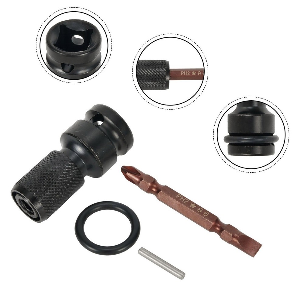 Convert Wrench Into Drill With Socket Adapter Easy And Efficient Kit