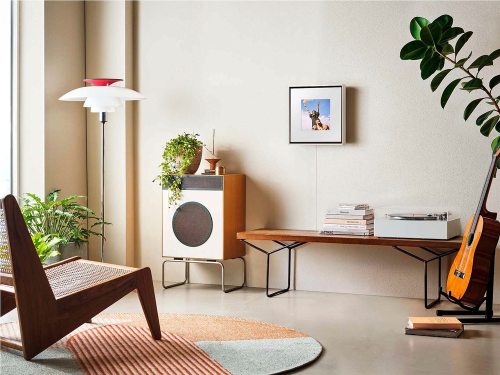 Samsung Music Frame White Bezel - White