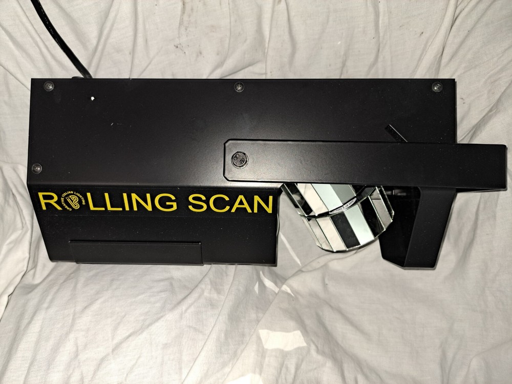 Rolling Scan Programmi Sistemi Luce (PSL) Effect Light Omnisistem RARE!