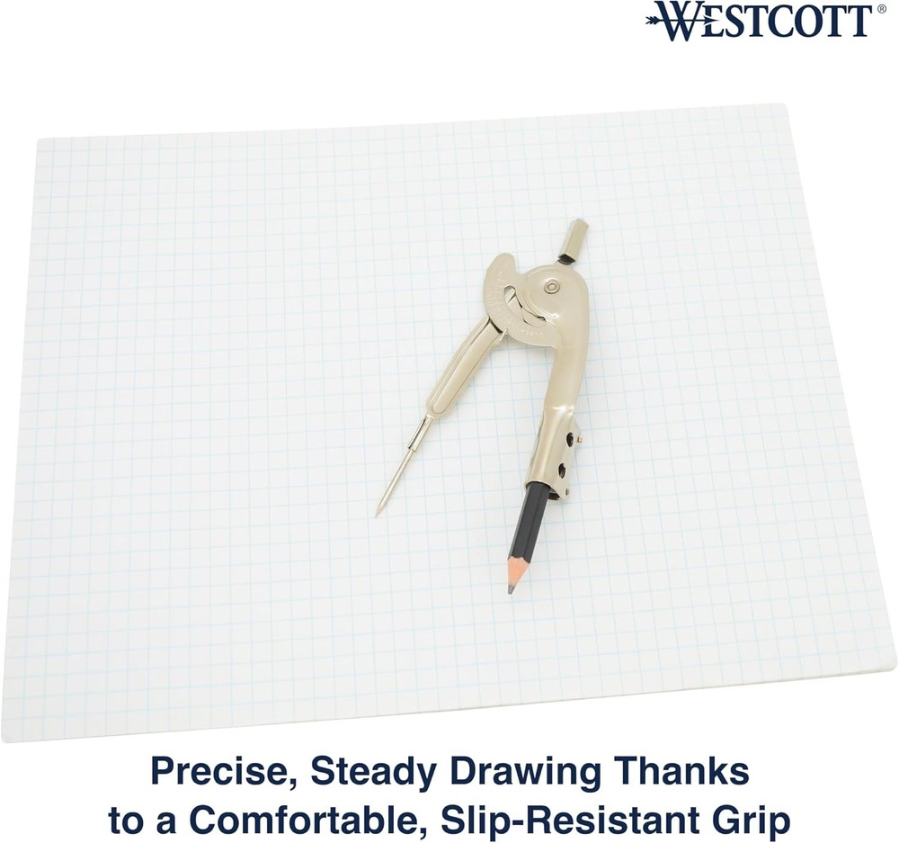 Drafting Compass Westcott with Pencil 13in