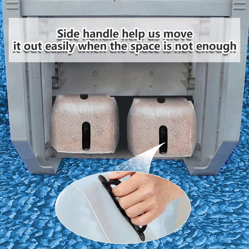 2 Pack Heavy Duty Pool Weight Plastic Sand Bags,Universal Pool Steps Weights ...