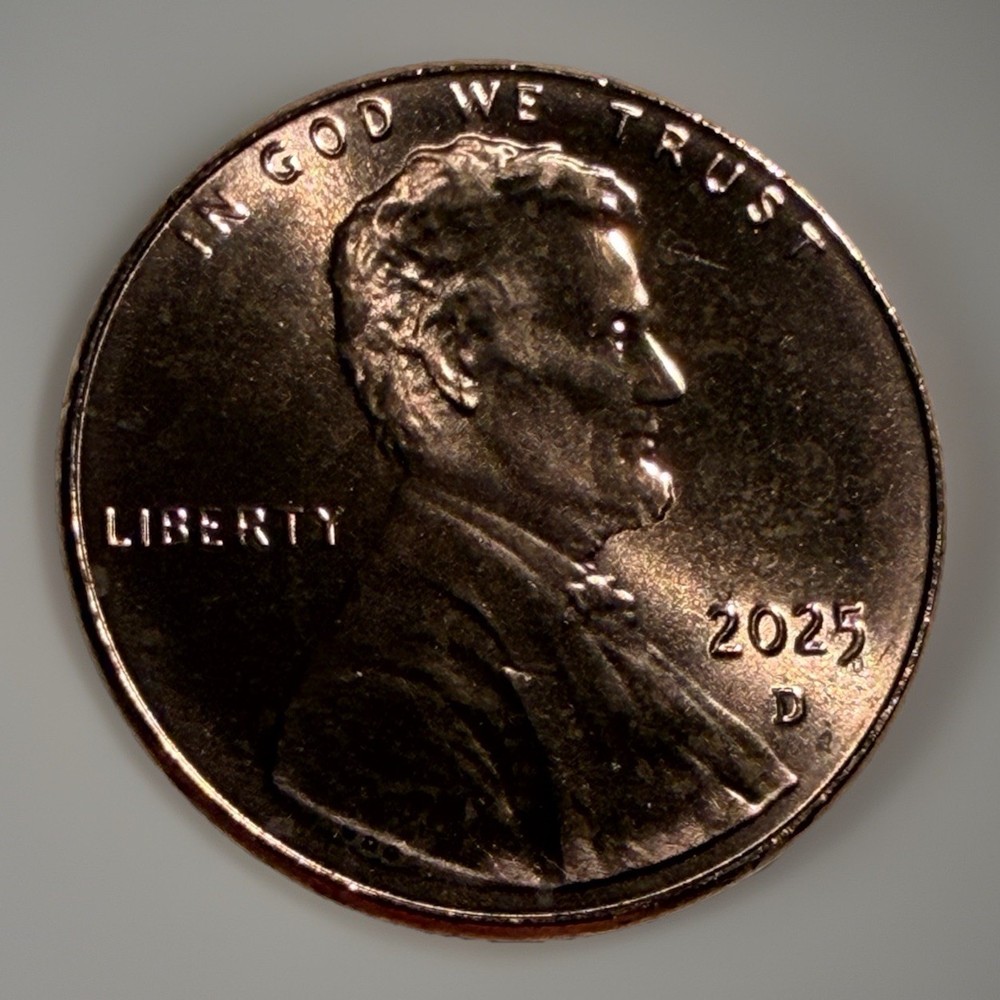 2025 D Lincoln Shield Cent Uncirculated Penny 1c Coin