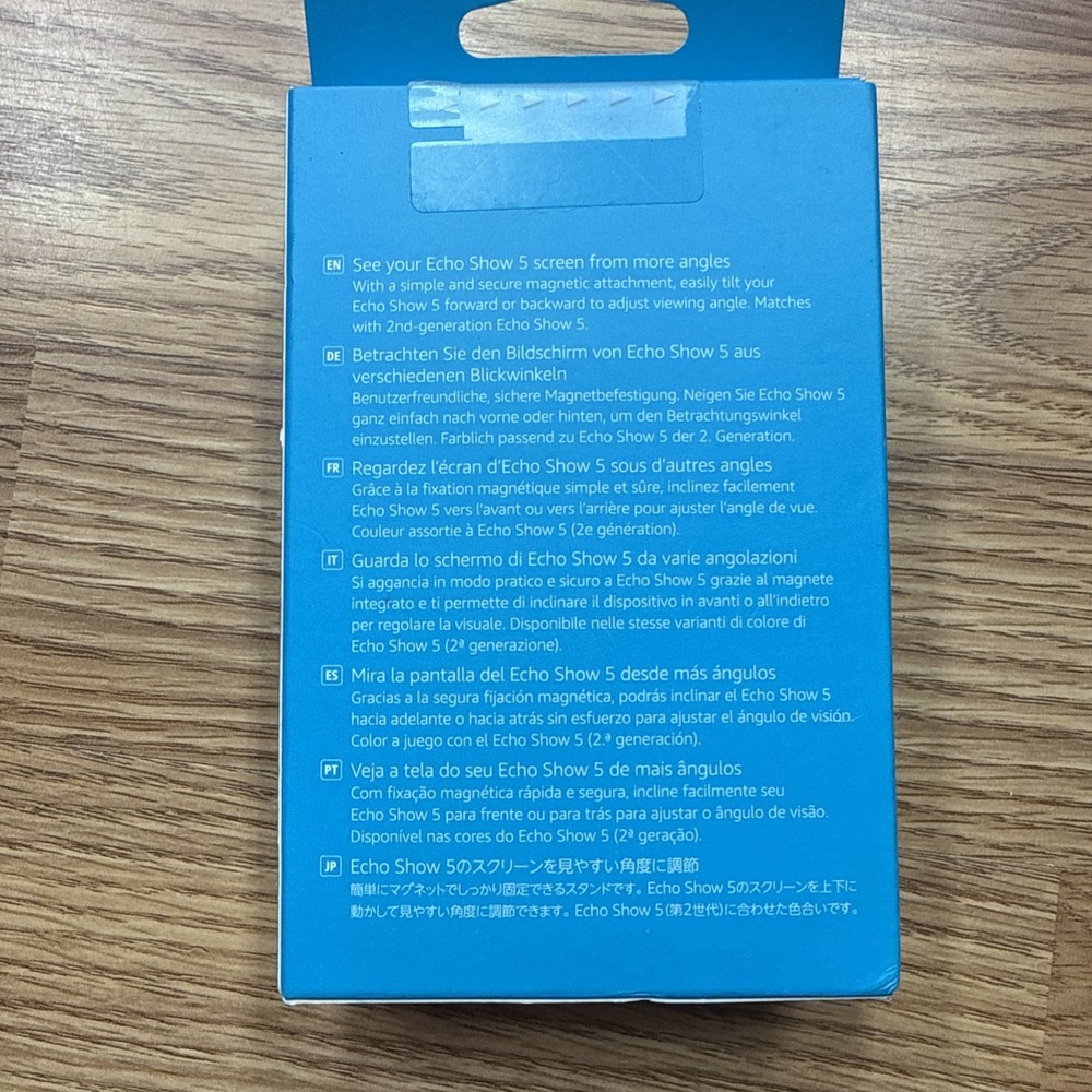 Echo Show 5 - 2nd Gen - Adjustable Stand - Charcoal - (36350)