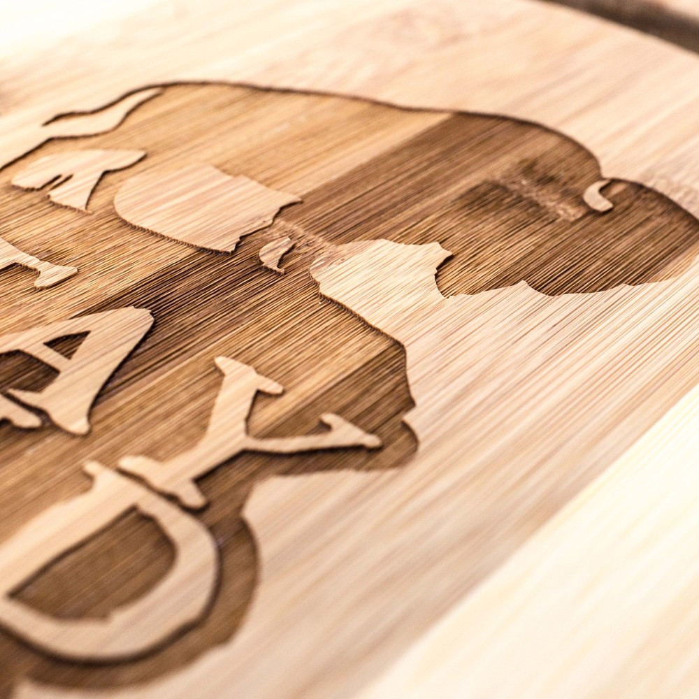 Stay Wild and Free - Buffalo - Cutting Board