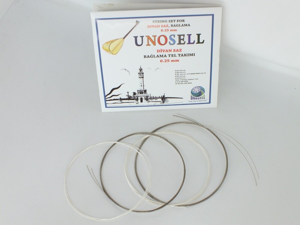 String Set For Divan Saz 0.25 mm