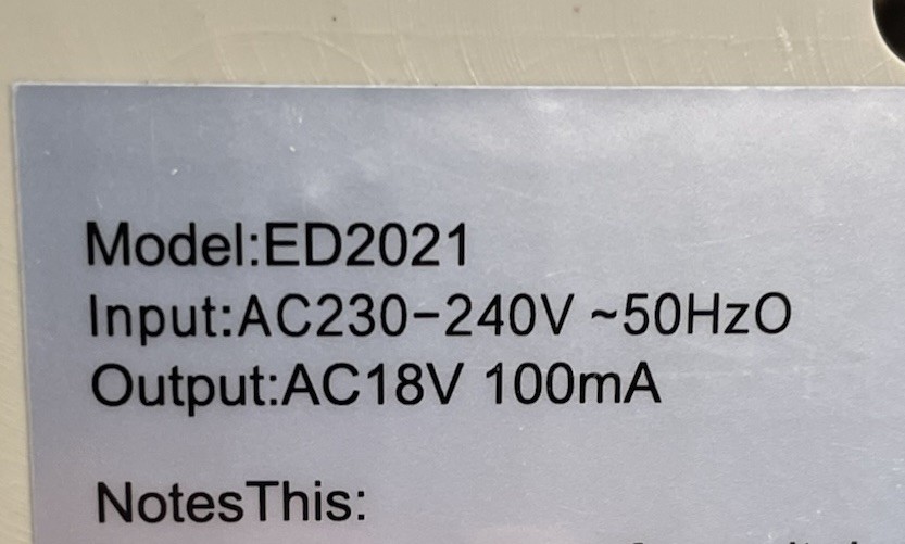 Unbranded Electronic Descaler ED2021 230V EUROPEAN PLUG **NEW** NoBox