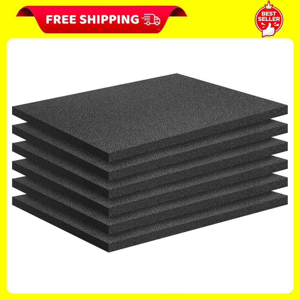 Polyethylene Foam Pads For Packing Foam Sheets Black Cuttable High Density Foam