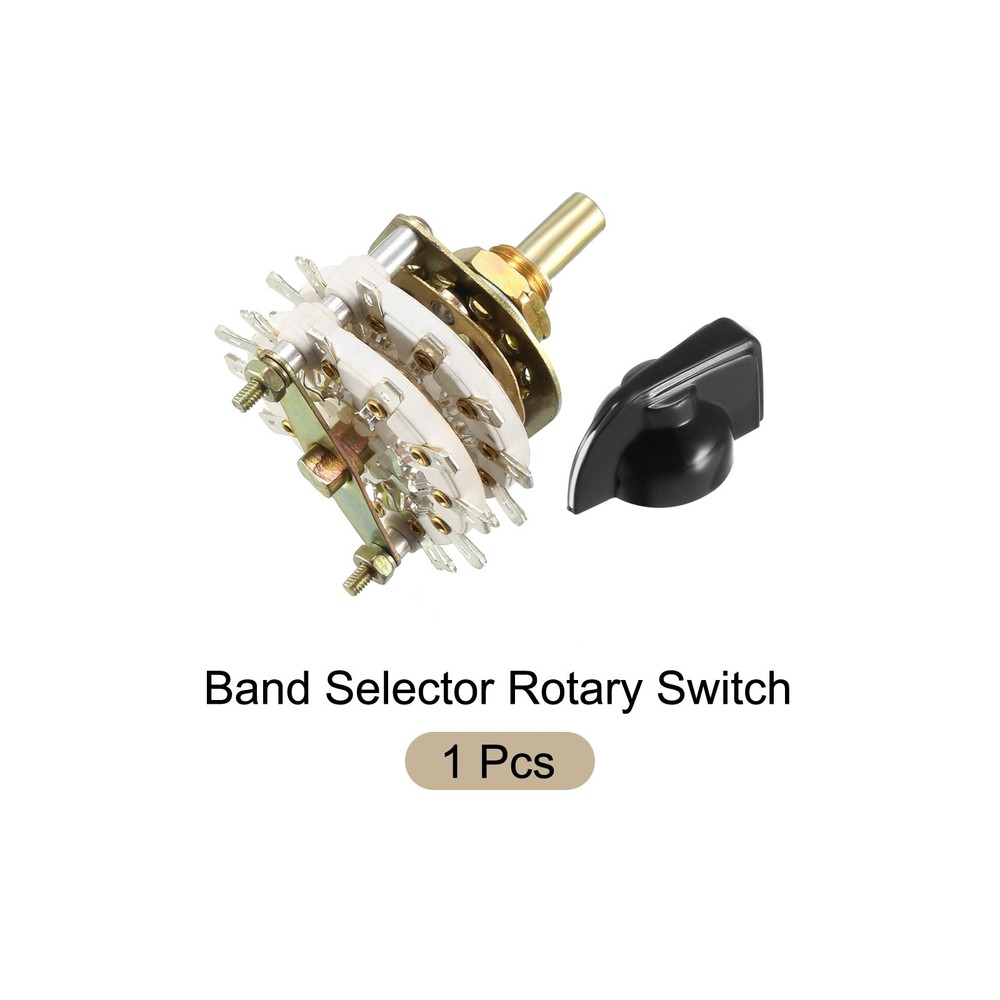 Band Rotary Switch 4P5T 4 Pole 5 Position 2 Deck