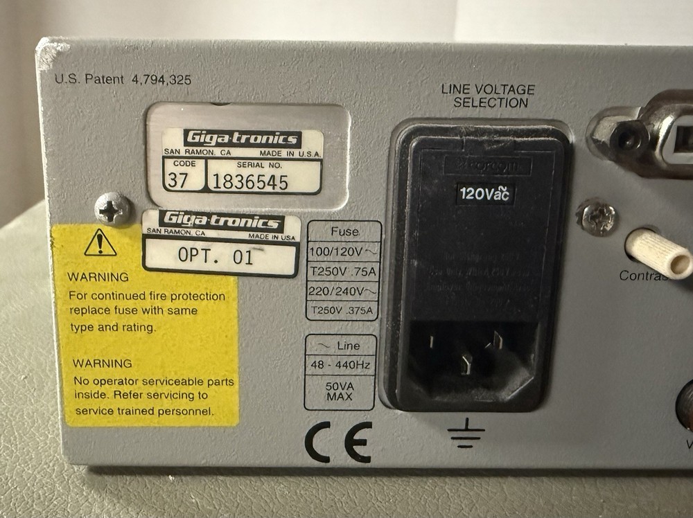 Gigatronics 8541C Single Channel RF Power Meter Tested