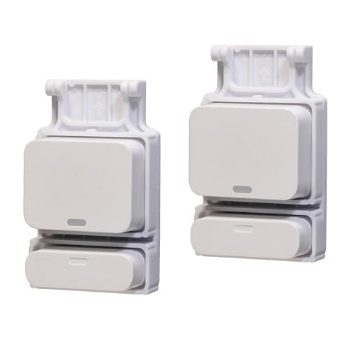 Garage Door Bracket Compatible with SimpliSafe Entry Sensor, Easy Setup,