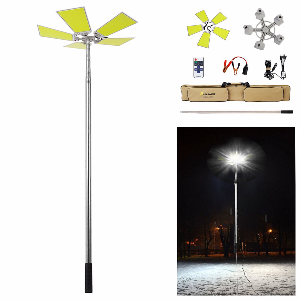 Camping Light LED Work Light Remote Control 15000 Lumen with Extendable Tripod