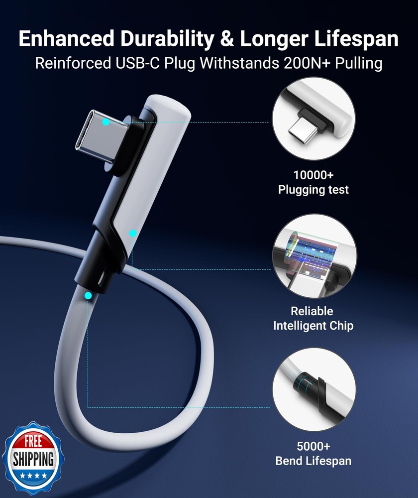 Syntech Link Cable 16FT for PCVR Compatible with Oculus/Quest 3/M