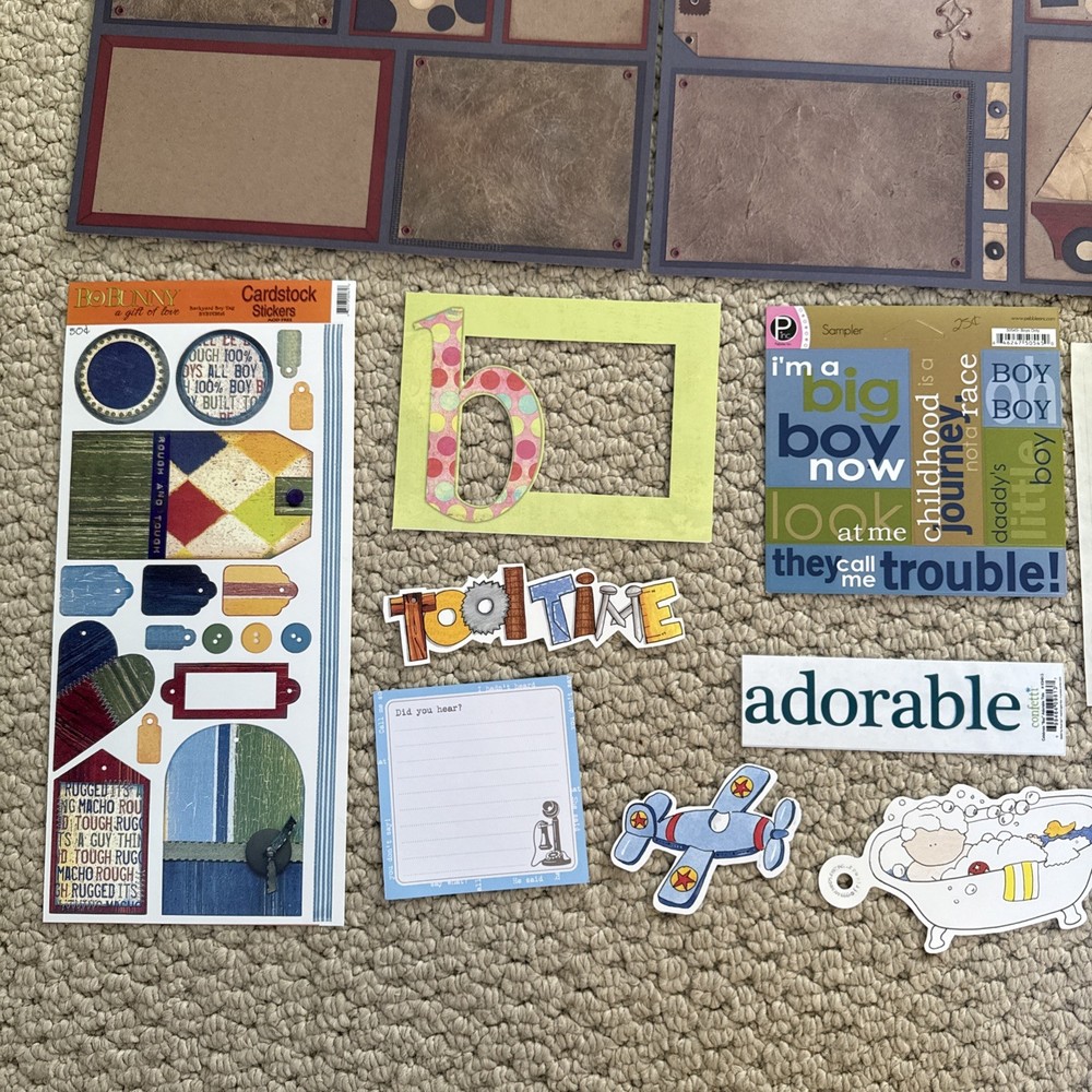 My Boy Embellishments Kit