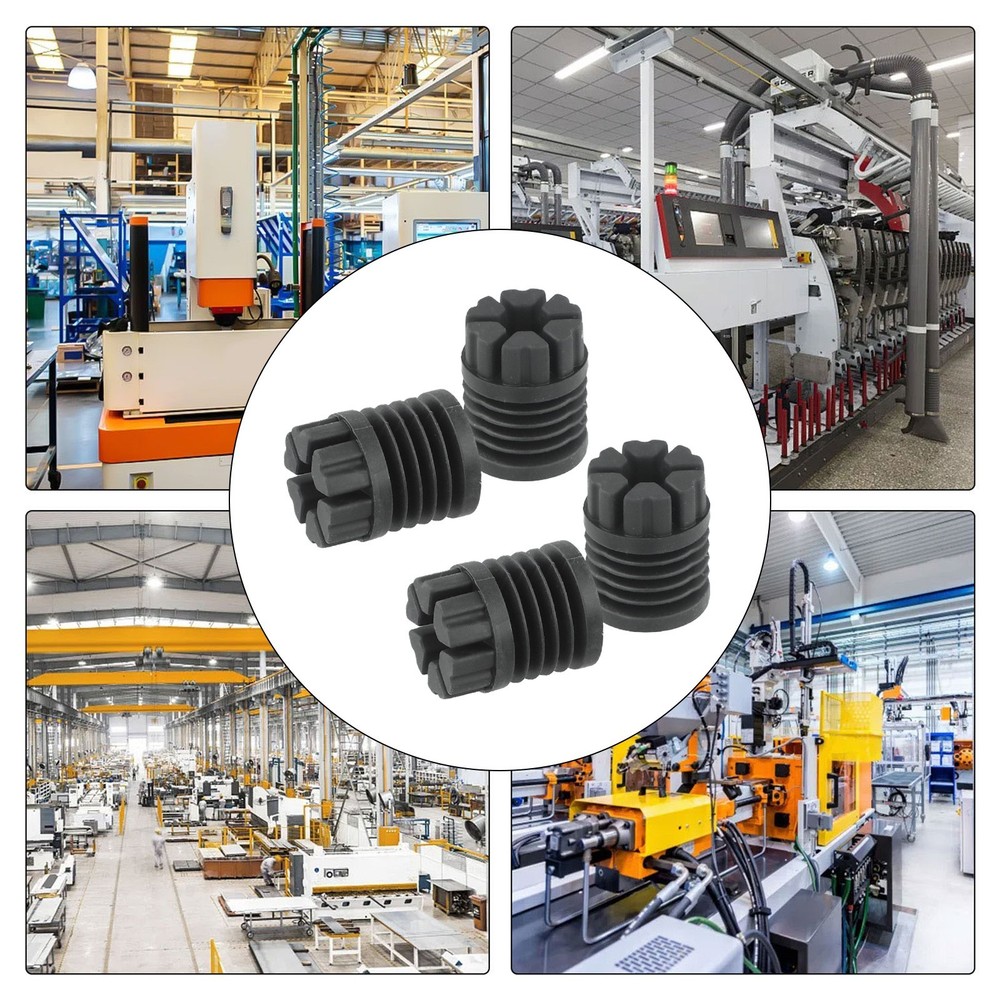 Shock Absorbing Feet Set for Bambu Lab X1 P1P Printer Stability Support